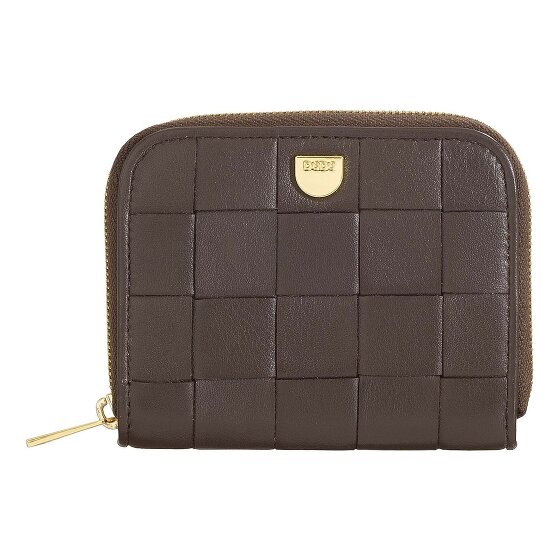 DuDu Woven Wallet Genuine Leather 10 cm