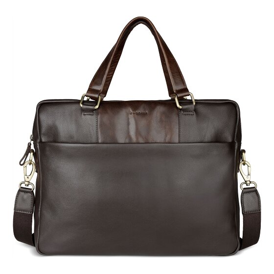 Bugatti Ryan Briefcase Genuine Leather 39 cm Laptop compartment