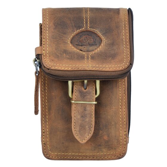 Greenburry Vintage fanny pack leather 10 cm