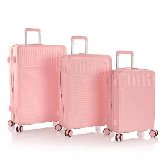 Heys Pastel 4 wheels Suitcase set 3-piece with expansion pleat