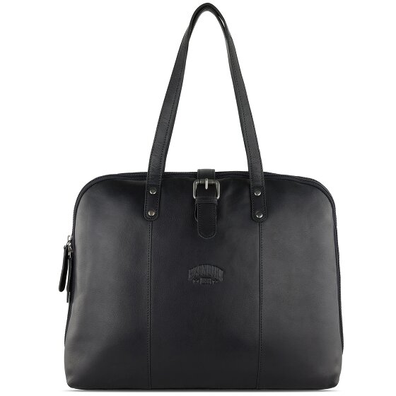 Klondike 1896 Gold Charles Briefcase Leather 37 cm Laptop compartment