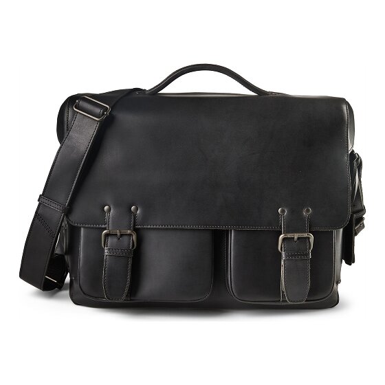 aunts & uncles Heritage Briefcase Genuine Leather 39 cm Laptop compartment