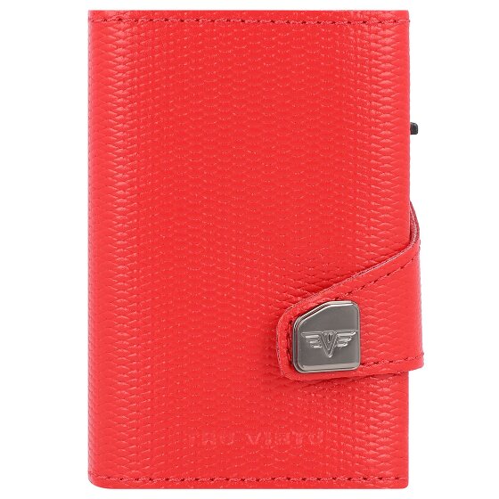 Tru Virtu Click & Slide credit card case wallet RFID leather 6.5 cm