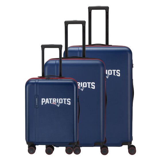 Travelite travelite x NFL 4 wheels Suitcase set 3-piece Expandable