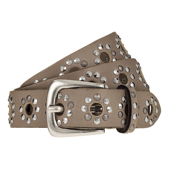 b.belt Studded belt Genuine Leather