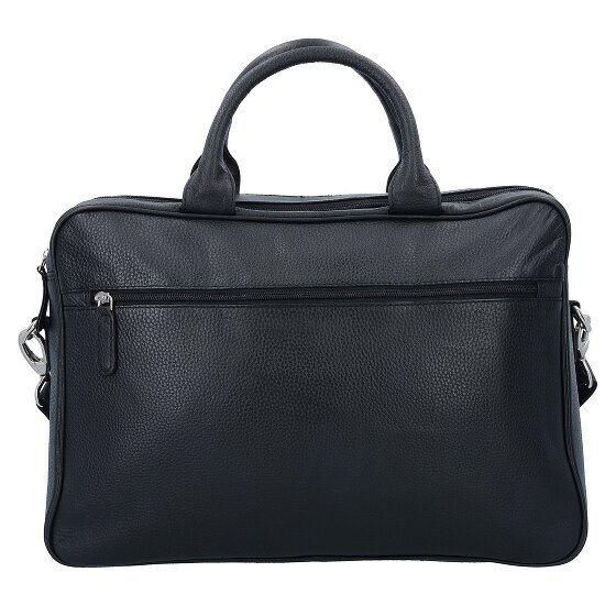Dermata Briefcase leather 40 cm laptop compartment