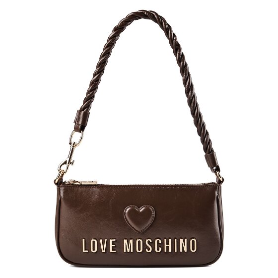 Love Moschino Cipria Shoulder Bag Genuine Leather 25 cm