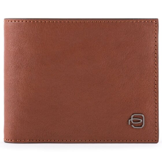 Piquadro Black Square wallet leather 11 cm