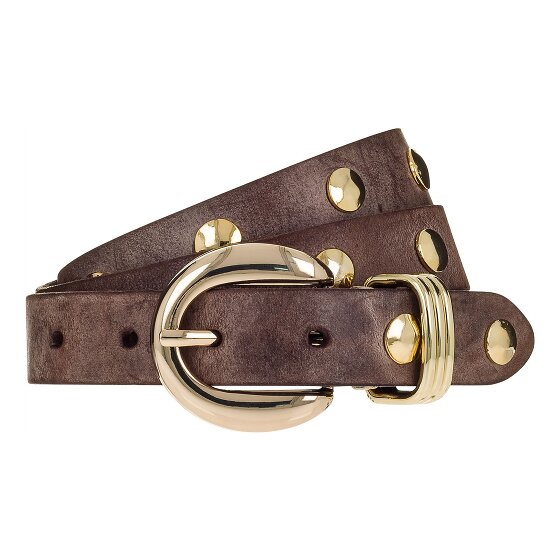 b.belt Studded belt Genuine Leather