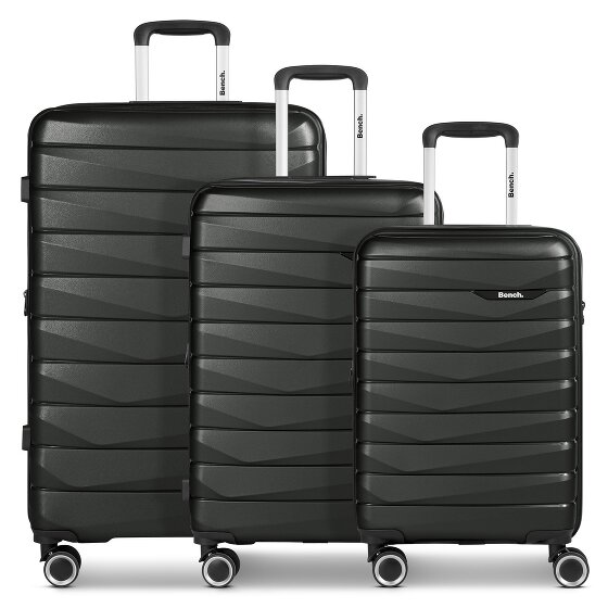 Bench Paris 4 wheels Suitcase set 3-piece with expansion pleat