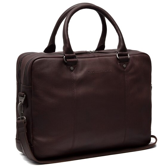 The Chesterfield Brand Wax Pull Up Briefcase Leather 41 cm Laptop compartment