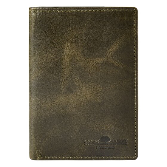 Greenburry Newport Wallet RFID protection Leather 12.5 cm