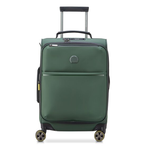 Delsey Paris Turenne Soft 4 wheels Cabin trolley 55 cm with expansion pleat