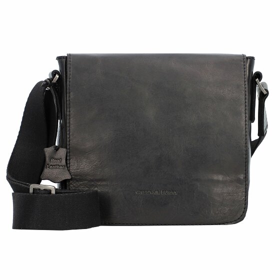 Greenburry Pure Black Shoulder bag Leather 20 cm