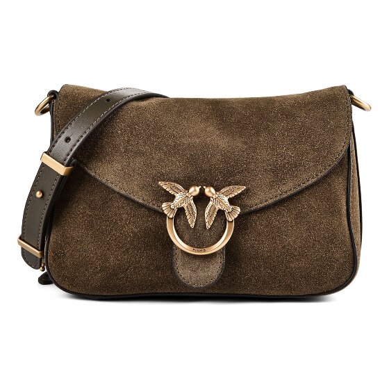 PINKO Love Satchel Mini Shoulder bag Genuine Leather 20 cm
