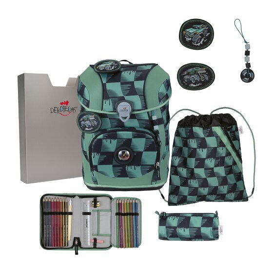 DerDieDas ErgoFlex Tiny School bag set 8-piece