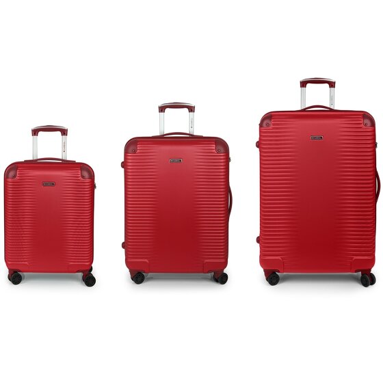 Gabol Balance XP 4 wheels Suitcase set 3-piece with expansion pleat