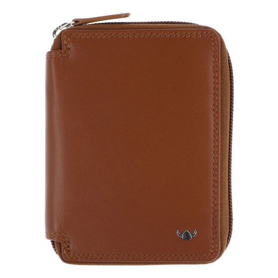 Golden Head Polo Wallet RFID protection Genuine Leather 12.5 cm