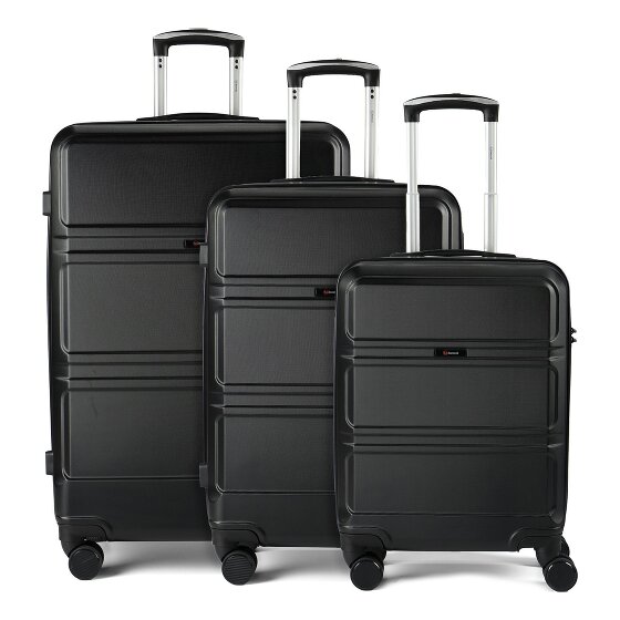 Benzi 5739 4 wheels Suitcase set 3-piece