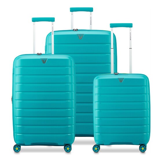 Roncato B-Flying Move 4 wheels Suitcase set 3-piece with expansion pleat