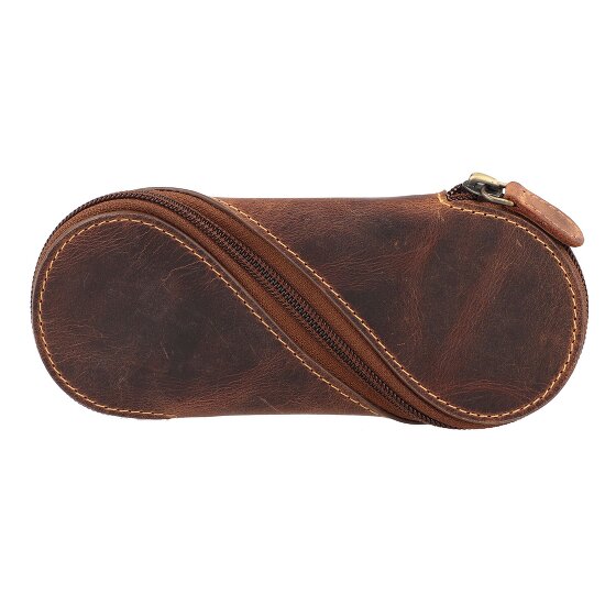 Greenburry Vintage leather glasses case 17 cm Greenburry Vintage leather glasses case 17 cm