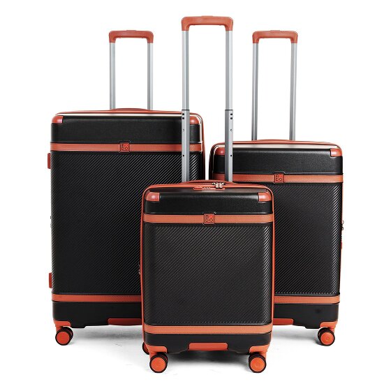 MODO by Roncato Charm 2.0 4 wheels Suitcase set 3-piece with expansion pleat
