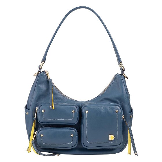 DuDu Pocket Shoulder Bag Genuine Leather 30 cm