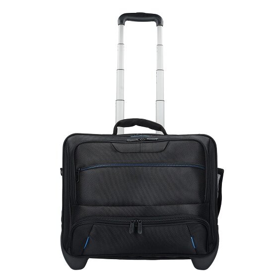 Dermata 2 wheels Wheeled briefcase 38 cm Laptop compartment