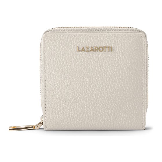 Lazarotti Bologna Leather Medium Zip-Around Wallet, Leather, 10 cm
