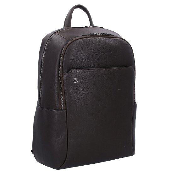 Piquadro Black Square backpacks leather 44 cm laptop compartment