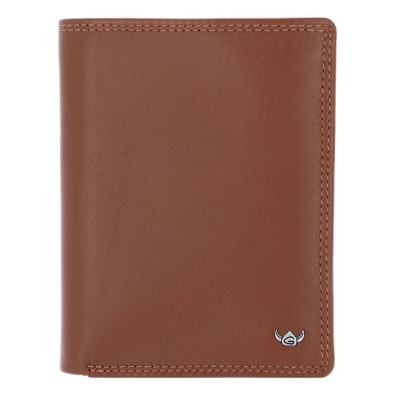 Golden Head Polo Wallet RFID protection Genuine Leather 9 cm