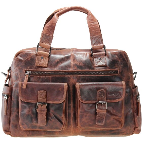 Greenland Nature Montana handbag leather 40 cm laptop compartment