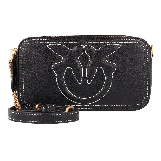 PINKO Carrie Mini Bag Shoulder Bag Leather 18 cm PINKO Carrie Mini Bag Shoulder Bag Leather 18 cm
