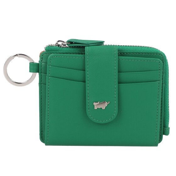Braun Büffel Joy Credit card case RFID protection Genuine Leather 11 cm