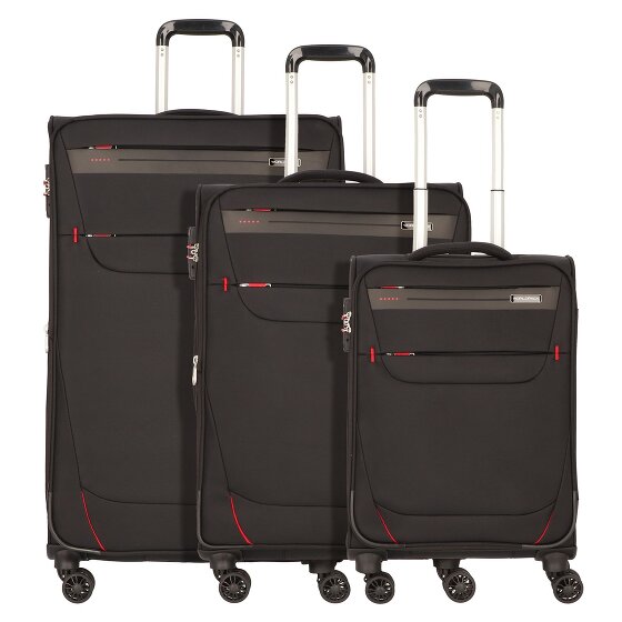 Worldpack Denver 4 wheels Suitcase set 3-piece