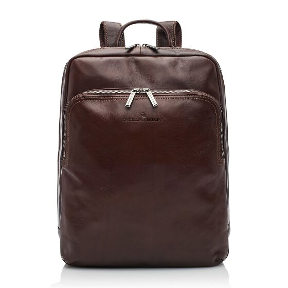 Castelijn & Beerens Firenze backpack RFID leather 41 cm laptop compartment