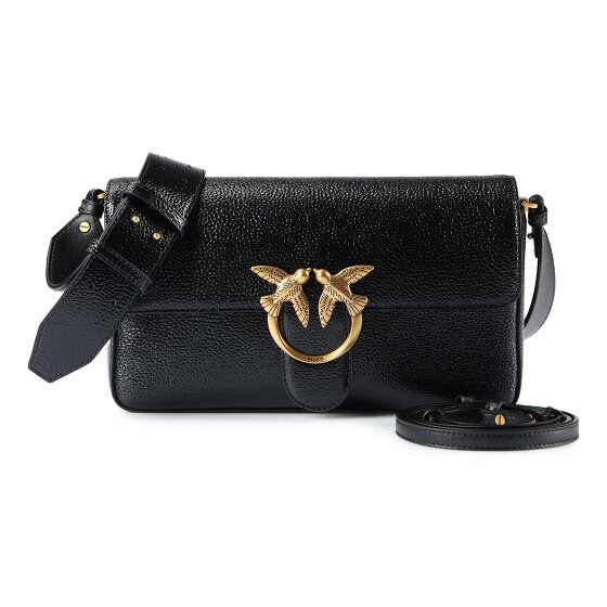 PINKO Love One Shoulder Bag Genuine Leather 27 cm