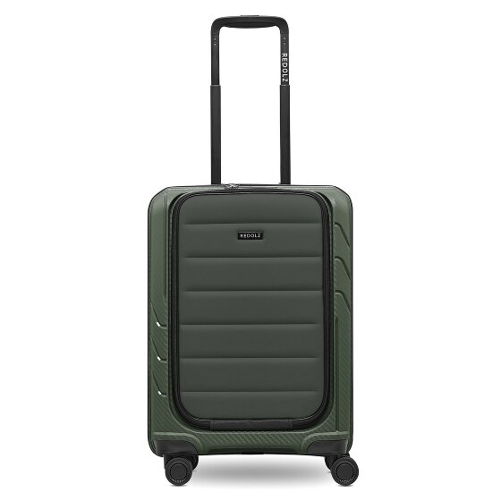 Redolz Essentials 17 4-wheel Cabin suitcase, 55 cm, with Soft-Pocket Laptop Compartment
