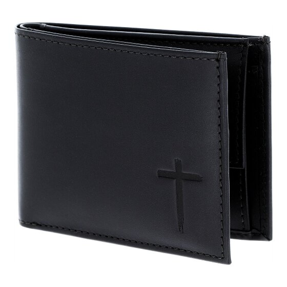 oxmox Leather Wallet RFID protection Genuine Leather 11 cm