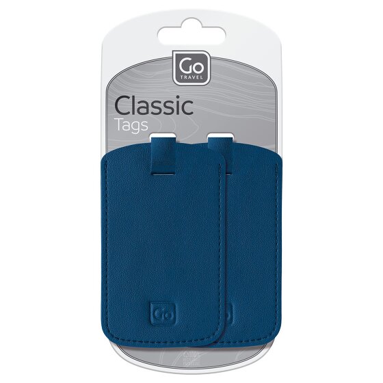Go Travel Classic Tags address label set 2 pcs.