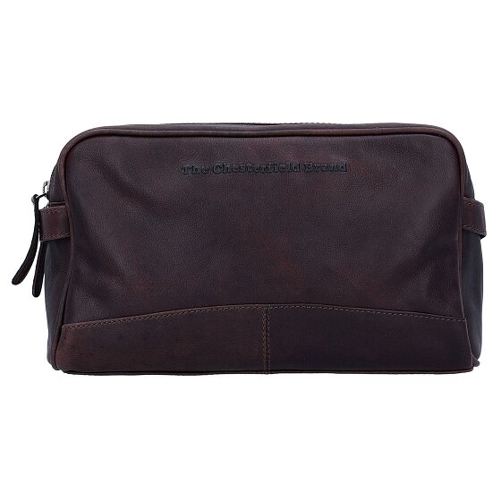The Chesterfield Brand Wax Pull Up Toilet bag Leather 29 cm