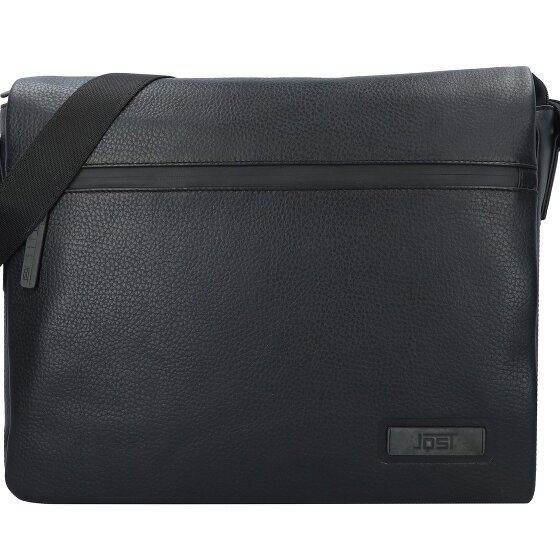 Jost Stockholm Messenger bag leather 38 cm laptop compartment
