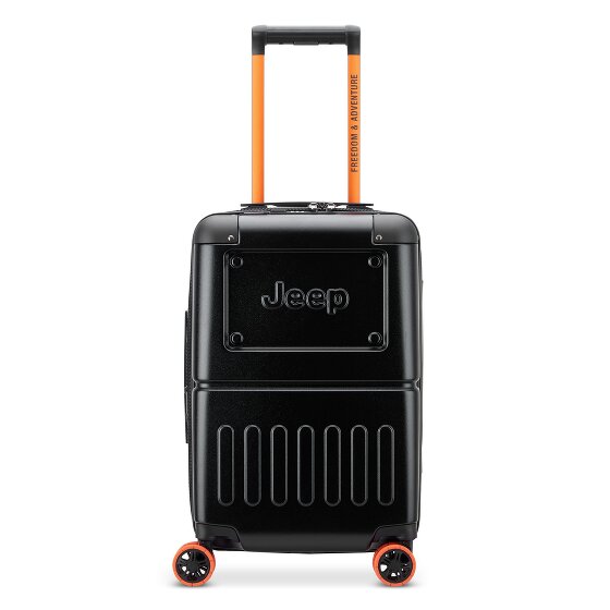 Jeep JH002B 4 wheels Cabin trolley XL 55 cm with expansion pleat