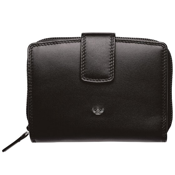 Golden Head Polo Wallet RFID protection Leather 12 cm