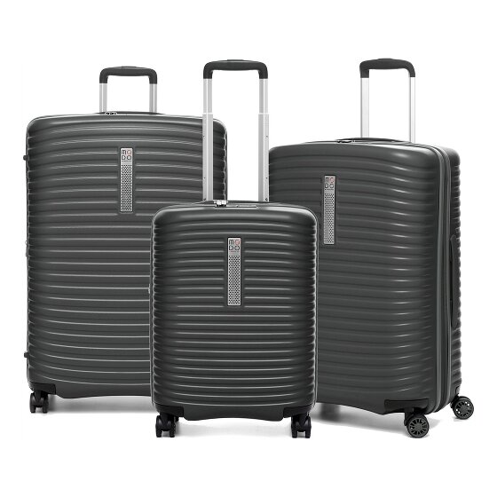 MODO by Roncato Vega 4 wheels Suitcase set 3-piece with expansion pleat