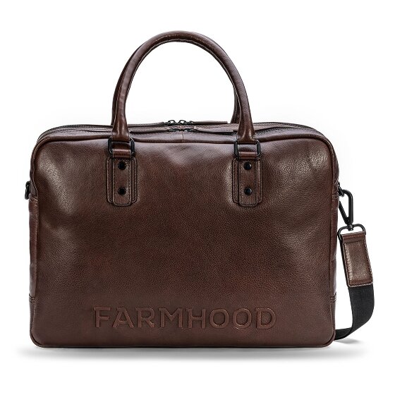 Farmhood Memphis Briefcase Leather 42 cm Laptop compartment