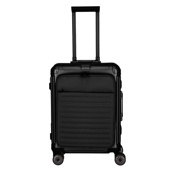 Travelite Next 4-wheel Aluminum Cabin suitcase, 55 cm, with Laptop Compartment