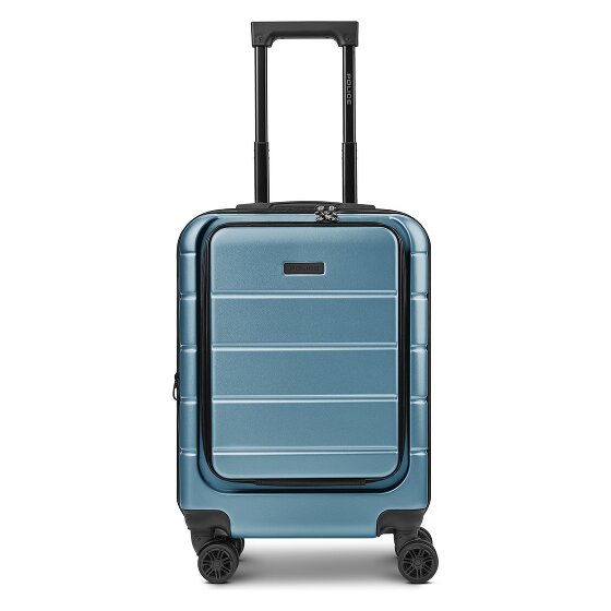 Police Dublin 4 wheels Cabin suitcase S 54 cm Laptop compartment Expandable