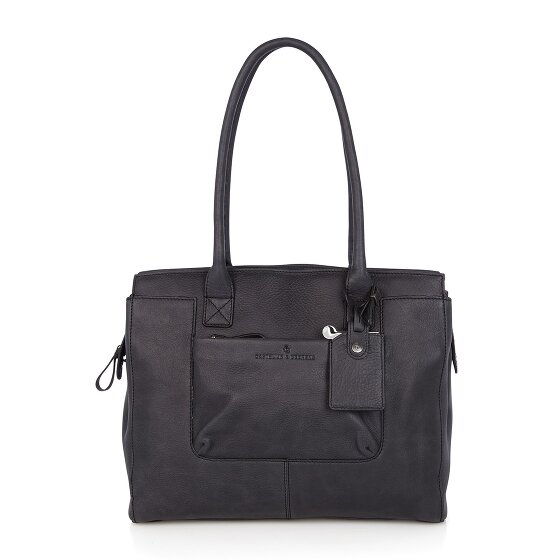 Castelijn & Beerens Carisma shoulder bag RFID leather 38 cm laptop compartment