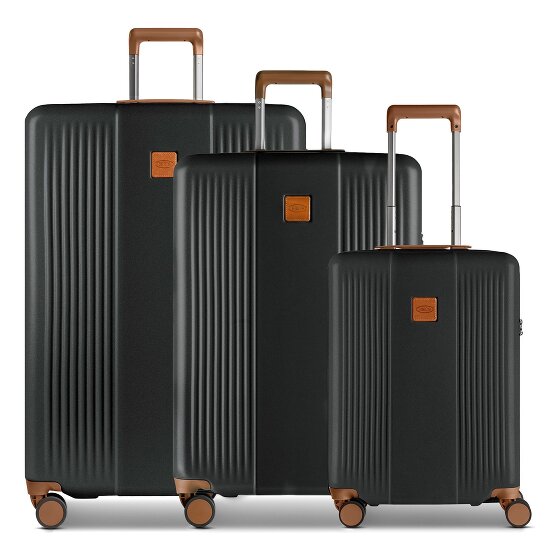 Bric's Ferrara 4 wheels Suitcase set 3-piece Expandable